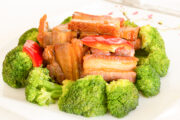 Sauteed Crispy Pork with Broccoli (DEL-1066 )