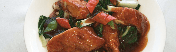 Roast Chicken with Pakchoy -Dish of the day! Friday  June 12, 2015